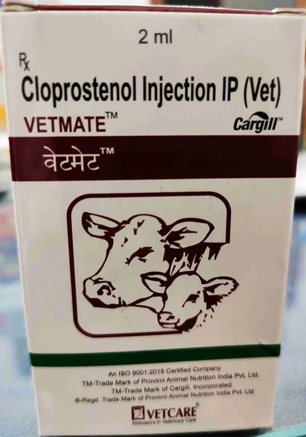 Vetmate Injection - Cloprostenol Sodium Injection for Cattle and Dogs
